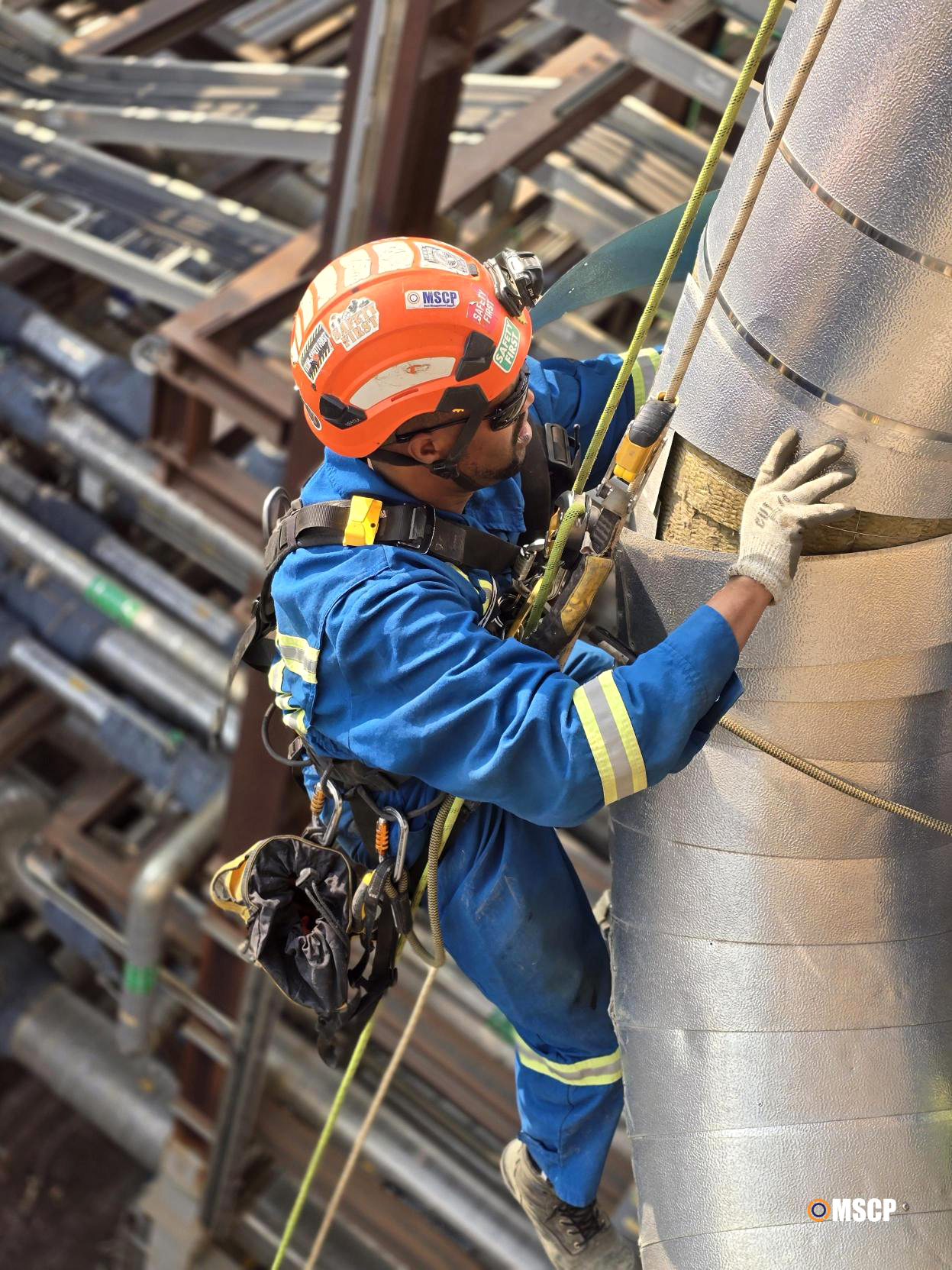 Insulation contractors Canada rope access