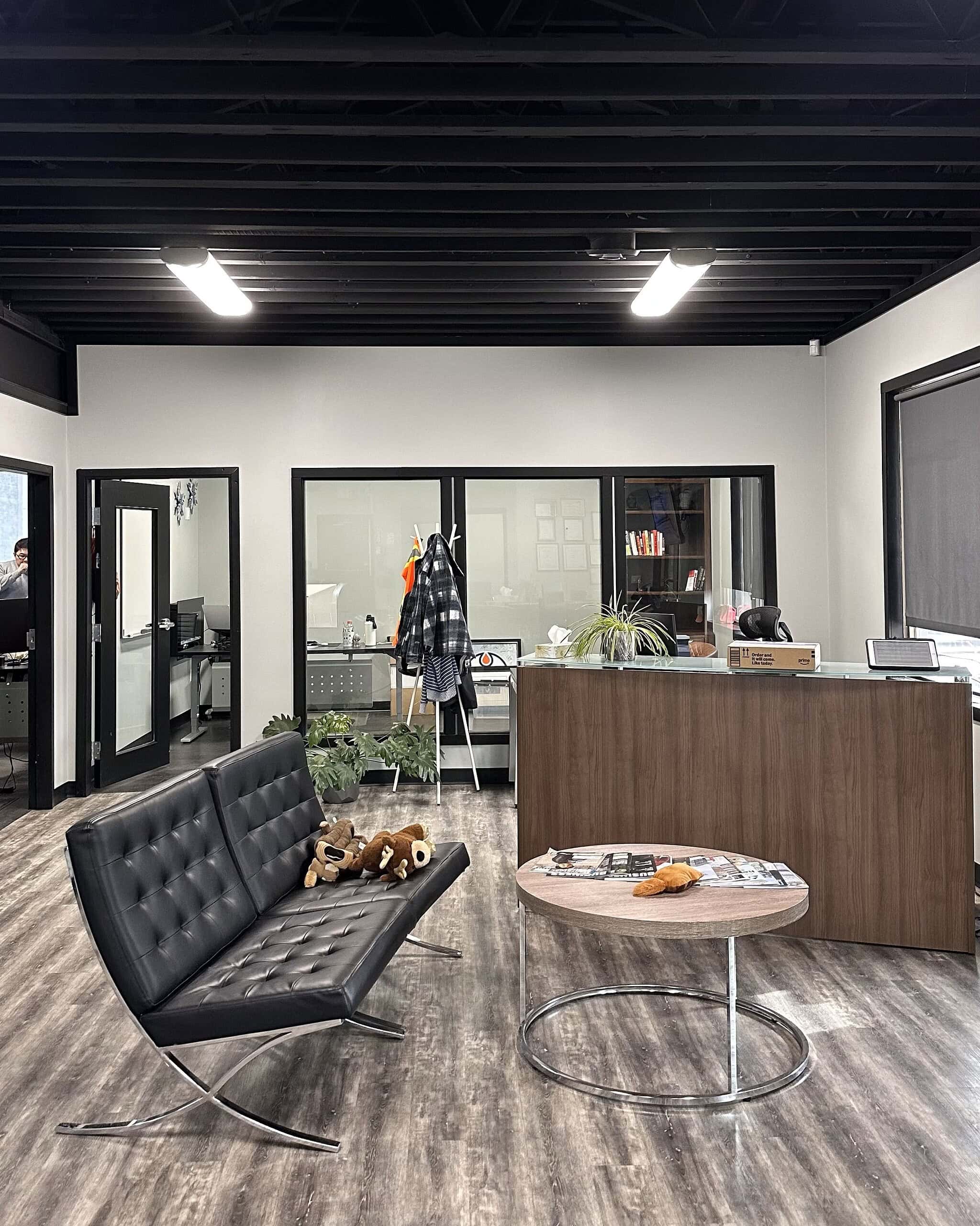 MSCP office seating area in Sherwood Park