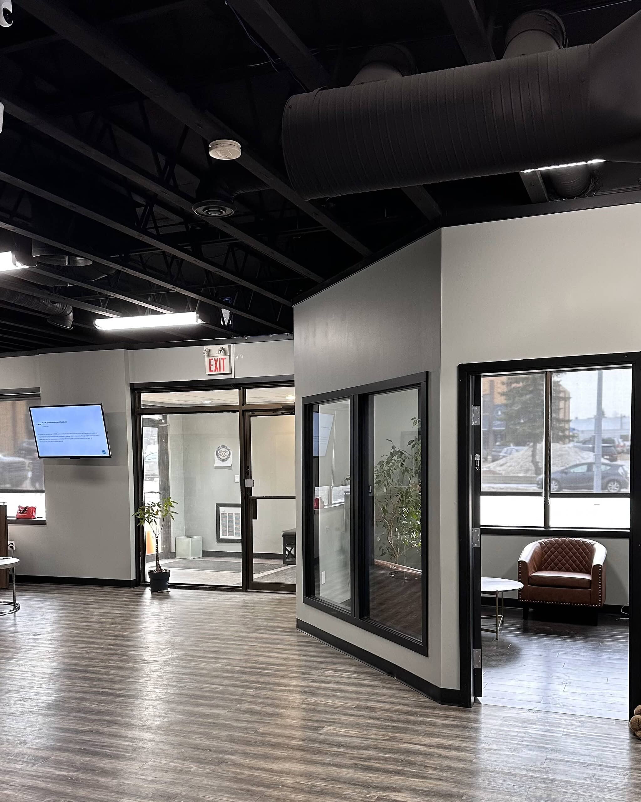 MSCP office lobby in Sherwood Park