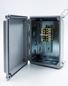 Inside view of Junction Box PJB-864.