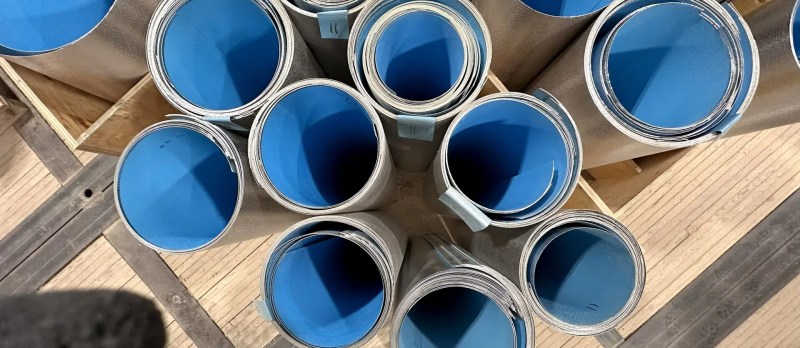 aluminum cladding roll